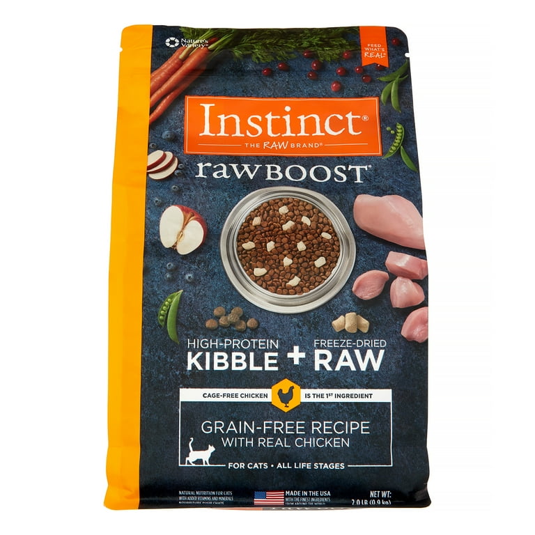 Instinct Raw Boost Grain Free Recipe with Real Chicken Natural Dry