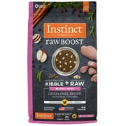 Instinct Raw Boost Small Breed Grain-Free Recipe with Real Chicken Natural Dry Dog Food by Nature's Variety, 10 lb. Bag