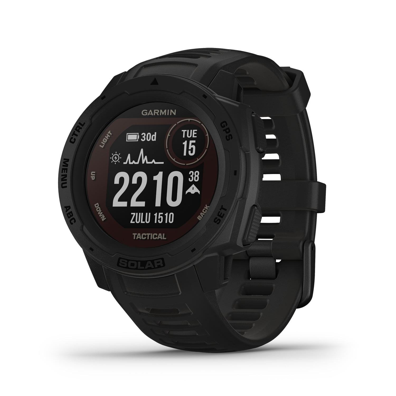 Garmin Instinct Solar Smart Watch Tactical Black Bahrain Ubuy