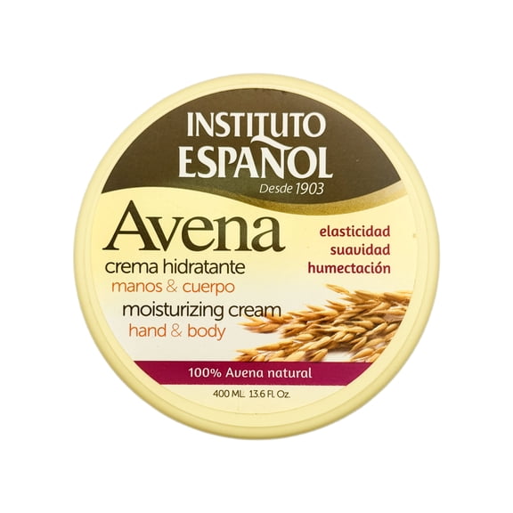 Instituto Espaol Avena Hand and Body Moisturizing Cream 400ml