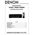 thumbnail image 1 of Instruction Manual ONLY for Denon PMA-480R Pre-Main Amplifier Owners Manual REPRINT, 1 of 1