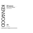 thumbnail image 1 of Instruction Manual ONLY for Kenwood DPM-5540 CD Player Owners Instruction Manual REPRINT, 1 of 1