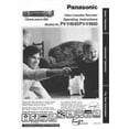 thumbnail image 1 of Instruction Manual ONLY for Panasonic PV-V4640 PV-V4660 VCR Owners Instruction Manual REPRINT, 1 of 1
