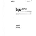thumbnail image 1 of Instruction Manual ONLY for Sony CDP-CA70ES CD Player Owners Manual REPRINT, 1 of 1