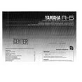 thumbnail image 1 of Instruction Manual ONLY for Yamaha R-5 Receiver Owners Manual REPRINT, 1 of 1