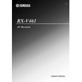 thumbnail image 1 of Instruction Manual ONLY for Yamaha RX-V461 Receiver Owners Manual REPRINT, 1 of 1
