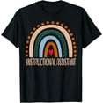 thumbnail image 1 of Instructional Assistant Rainbow Appreciation Back To School T-Shirt, 1 of 4