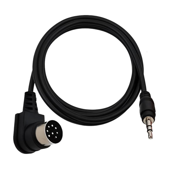 Instrument Adapter Cable DIN 8 Pin to 3.5mm Cable, Right Angle Connectors
