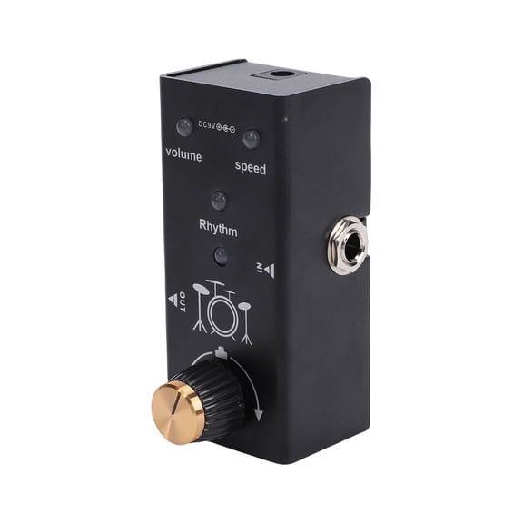 Instrument Case Guitar Guitar Effect Pedal with 55 Rhythm Patterns Speed and Volume Control for Electric Guitar Bass