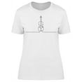 thumbnail image 1 of Instrument: Cello     T-Shirt Women -Image by Shutterstock, Female x-Large, 1 of 2