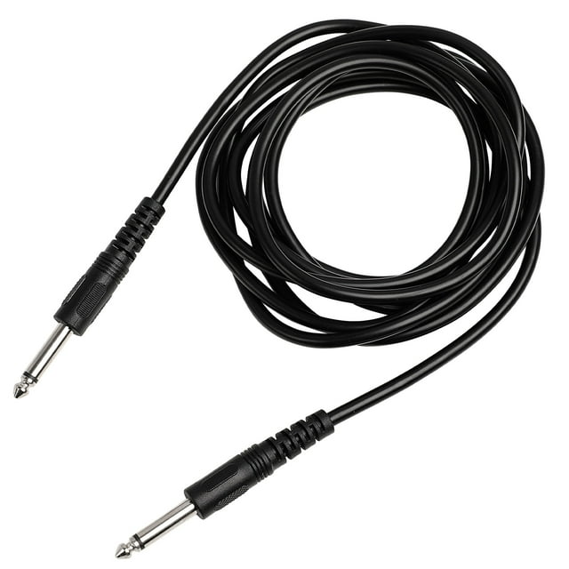 Instrument Male to Male Mono Plug Patch Electric Guitar Cable Cord 3