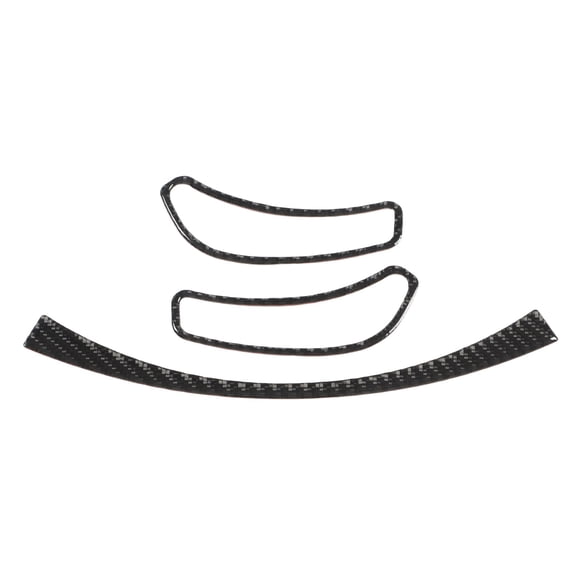 Instrument Panel Frame Decal Sticker Upgrade Carbon Fiber Dashboard Trim for Corvette C6 2005-2013