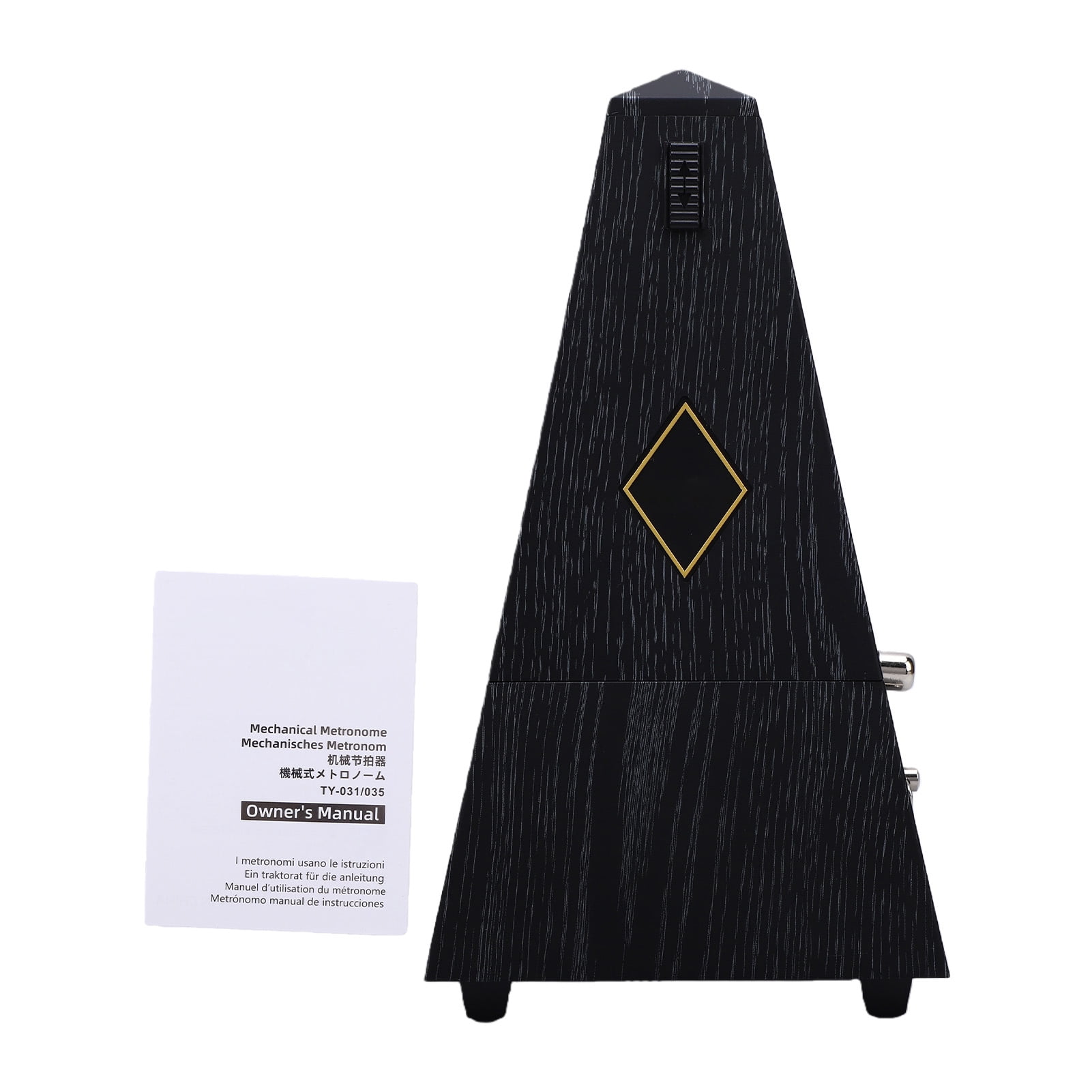 Instrument Universal Metronome Mechanical Metronome Portable Tower Style Metronome Accurate Beat for Piano Guitar Drum Music Studio