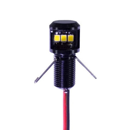 Instrument panel post light - Premium 12V 12 VDC RED LED dimmable 90 degree lamp