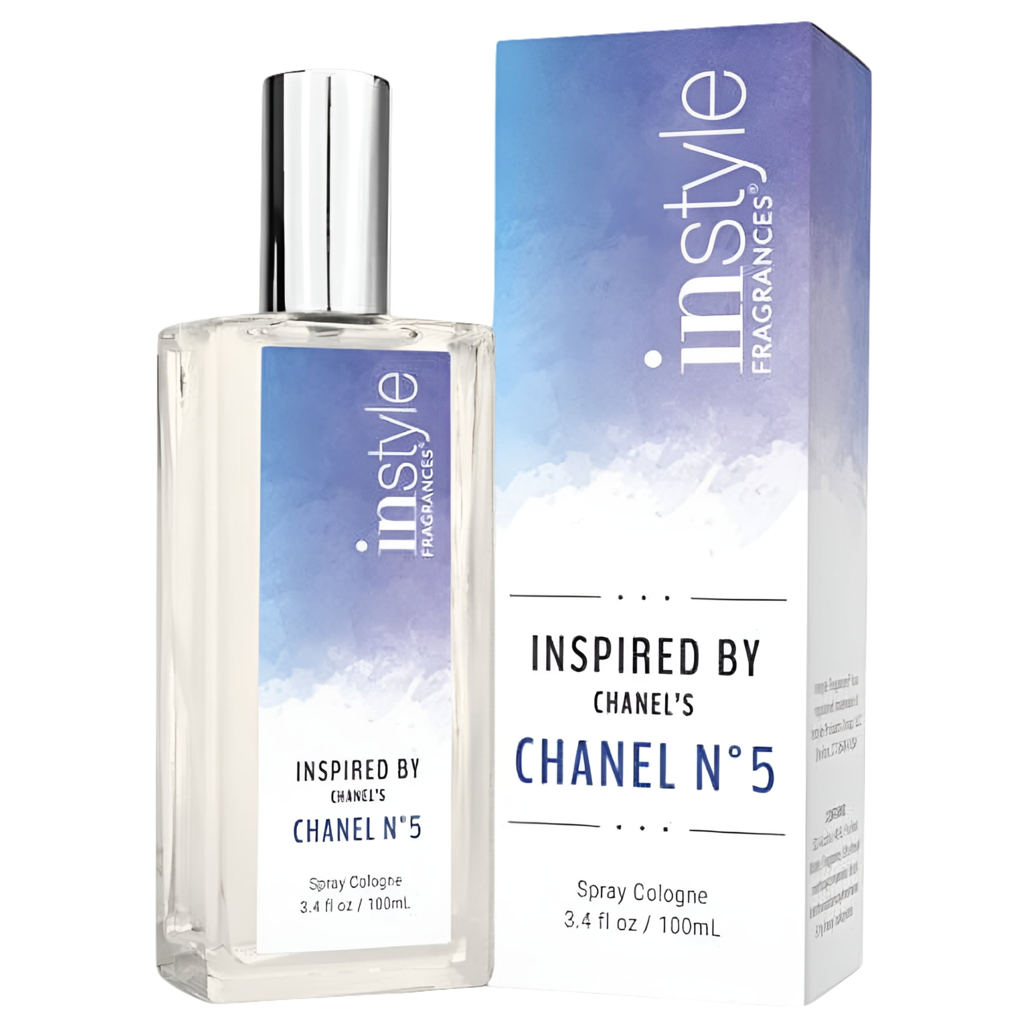Instyle An Impression of Chanel No. 5 Women s Spray Cologne 3.4 oz Walmart