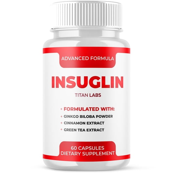 Insuglin Advanced Formula Blood Support for Health and Wellness 60 Capsules