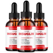 Insuglin Advanced Formula Drops Blood Balance Support Supplement 90 Servings