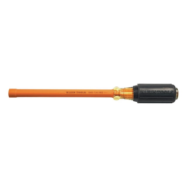Klein Tools Insulated 1/4In To 6In Nut Driver - Walmart Business Supplies