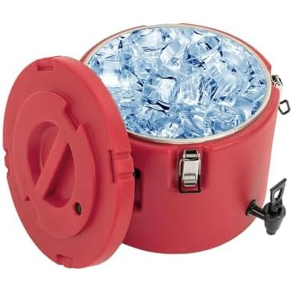Insulated 5-Gallon Drink Dispenser Commercial Grade, Stainless Steel Beverage Cooler with Spigot - Keeps Drinks Cold 10 + Hours for Parties, Weddings & Outdoor Events