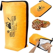 Insulated BBQ Meat Resting Blanket - 21" Durable Smoker Bag for Juicy Brisket, Ribs & Pork, Portable & Easy-Clean Grilling Accessory