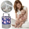 thumbnail image 1 of Insulated Baby Bottle Bag Reusable Baby Bottle Tote Bag Lunch Bag Perfect For Daycare Travel Or Back To Work Mom/ Oxford Cloth Baby Bottle Bag B, 1 of 9