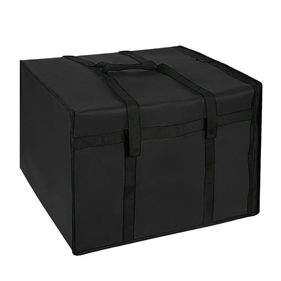 Insulated Bags for Food Delivery, Pizza Delivery Bags for Large Capacity Cooler Bag Keep Food Warm for Grocery Shopping and Catering, Foldable, Heavy-Duty