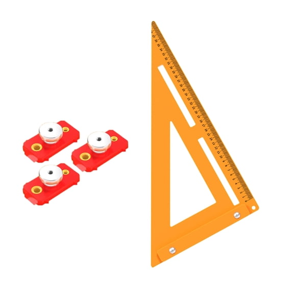 Insulated Bakelite Carpenter Square with Ergonomic Grip for Woodworking & Electrical Projects