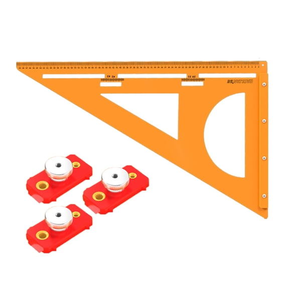 Insulated Bakelite Carpenter Square with Ergonomic Grip for Woodworking & Electrical Projects
