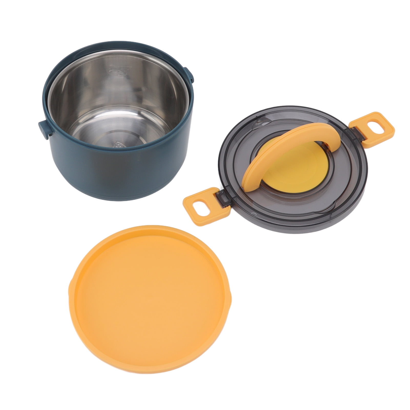 Insulated Bento Box, Single Layer Bento Box Stainless Steel Lunch Box