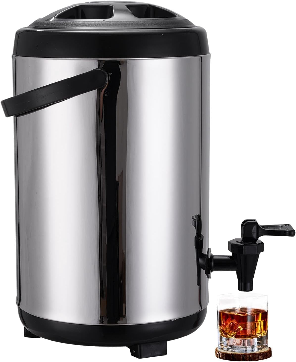 Originele Pepsi siroopdoos met 4 glazen gallon flessen