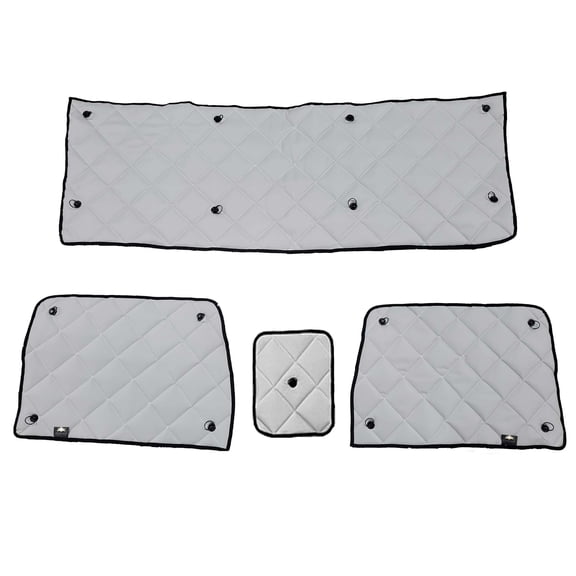 Insulated Blackout Window Covers by ZenEclipse (1106 Series) Fits Freightliner