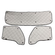 Insulated Blackout Window Covers by ZenEclipse  1324 Series Fits Peterbilt