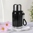 thumbnail image 1 of Stainless Steel Insulated Travel Mug, Vacuum Flask with Push-Button Lid, Portable Coffee & Water Bottle for Hot & Cold Drinks, 1 of 9