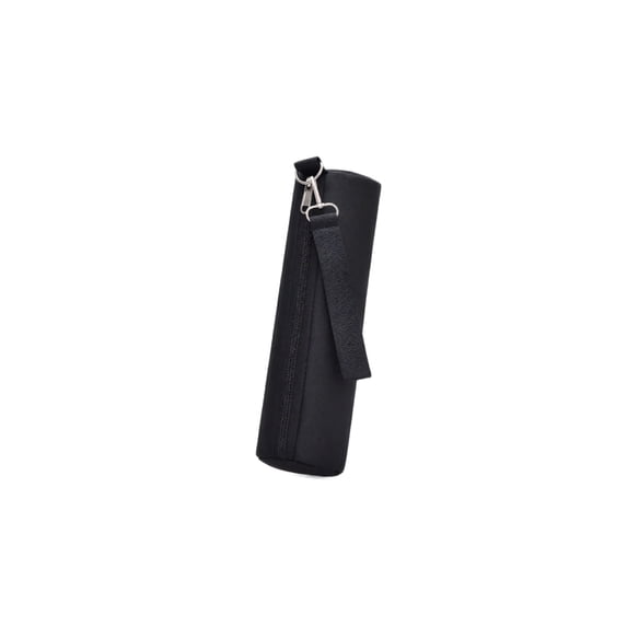 Insulated Can Cooler Bag Zipper Thermal Pouch for Soda Beer Water Portable Handheld Drink Storage Black