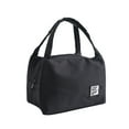 thumbnail image 1 of Insulated Canvas Lunch Bag Tote Thermal Cooler Meal Prep Box Portable Food Storage Container Pouch for Women Men Office Work Outdoor Picnic and Travel, 1 of 1