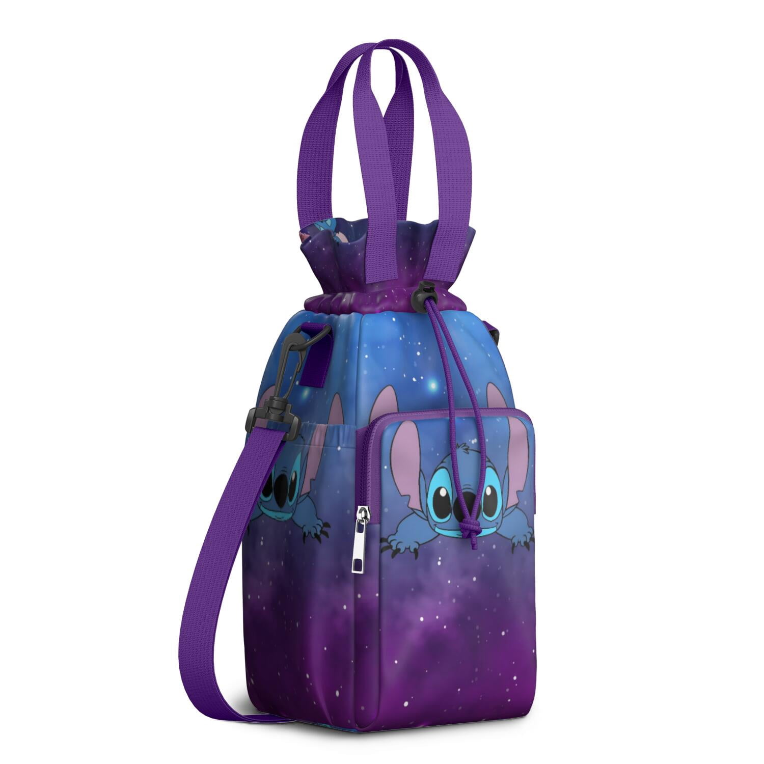 Insulated Cartoon Water Bottle Carrier Bag Sleeve with Strap Crossbody for 20/24/32/40oz Tumbler,Cartoon Movie Water Bottle Holder Sling Bag with Pocket Gifts for Women Men Adults