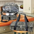 thumbnail image 1 of Insulated Casserole Carrier, Thermal Travel Bag with Handles - Black, 1 of 6