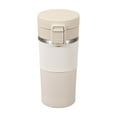 thumbnail image 1 of Insulated Coffee Cup 400 ml Stainless Steel with One-Click Lid and Insulated Rubber Cover for Car or Home Use, 1 of 6