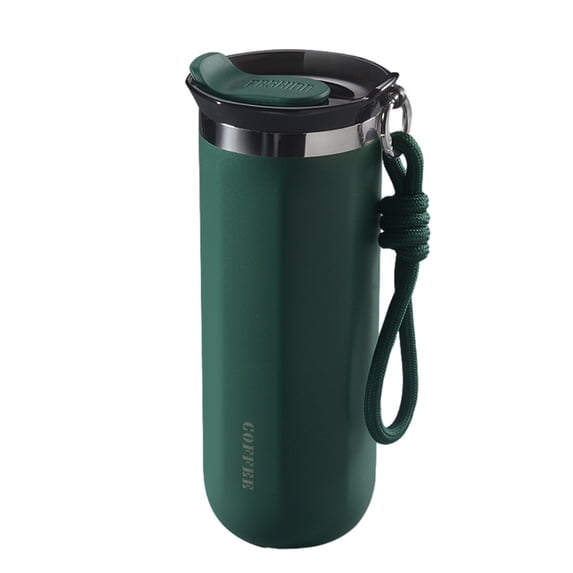 Insulated Coffee Cup with Lid 17 fl oz Vacuum Double-Layer Stainless Steel Travel Coffee Cup for Hot and Cold Drinks