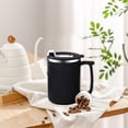 thumbnail image 1 of Insulated Coffee Mug with Handle, Double Wall Vacuum Stainless Steel Tea Cup with Lid, Reusable Travel Mug for Hot and Cold Beverages, Home Office and Outdoor Use, 1 of 7