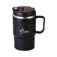 thumbnail image 1 of Insulated Coffee Mug with Straw and Spoon, 550ml Stainless Steel Insulated Tumbler with Handle, Double Wall Vacuum Coffee Cups, BPA Free Travel Mug for Coffee, Tea and Drinks, 1 of 7