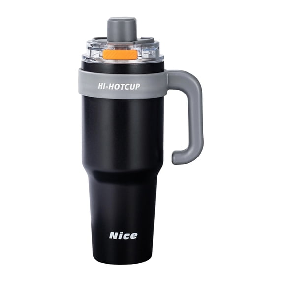 Insulated Coffee Tumbler with Handle and Straw Leakproof Coffee Travel Mug Stainless Steel Water Bottle for Travel Commuting and Daily Use Gift for Adults