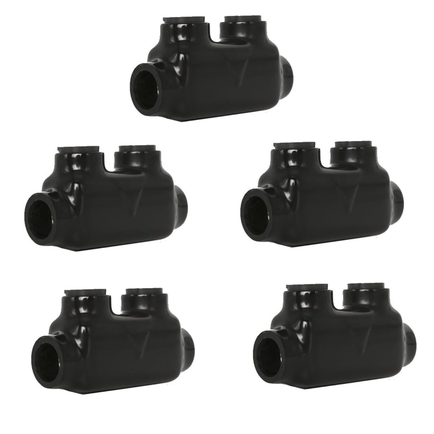 Insulated Connector 2 Ports Wire Connectors 2/0-6AWG Wide Connector 3/ ...