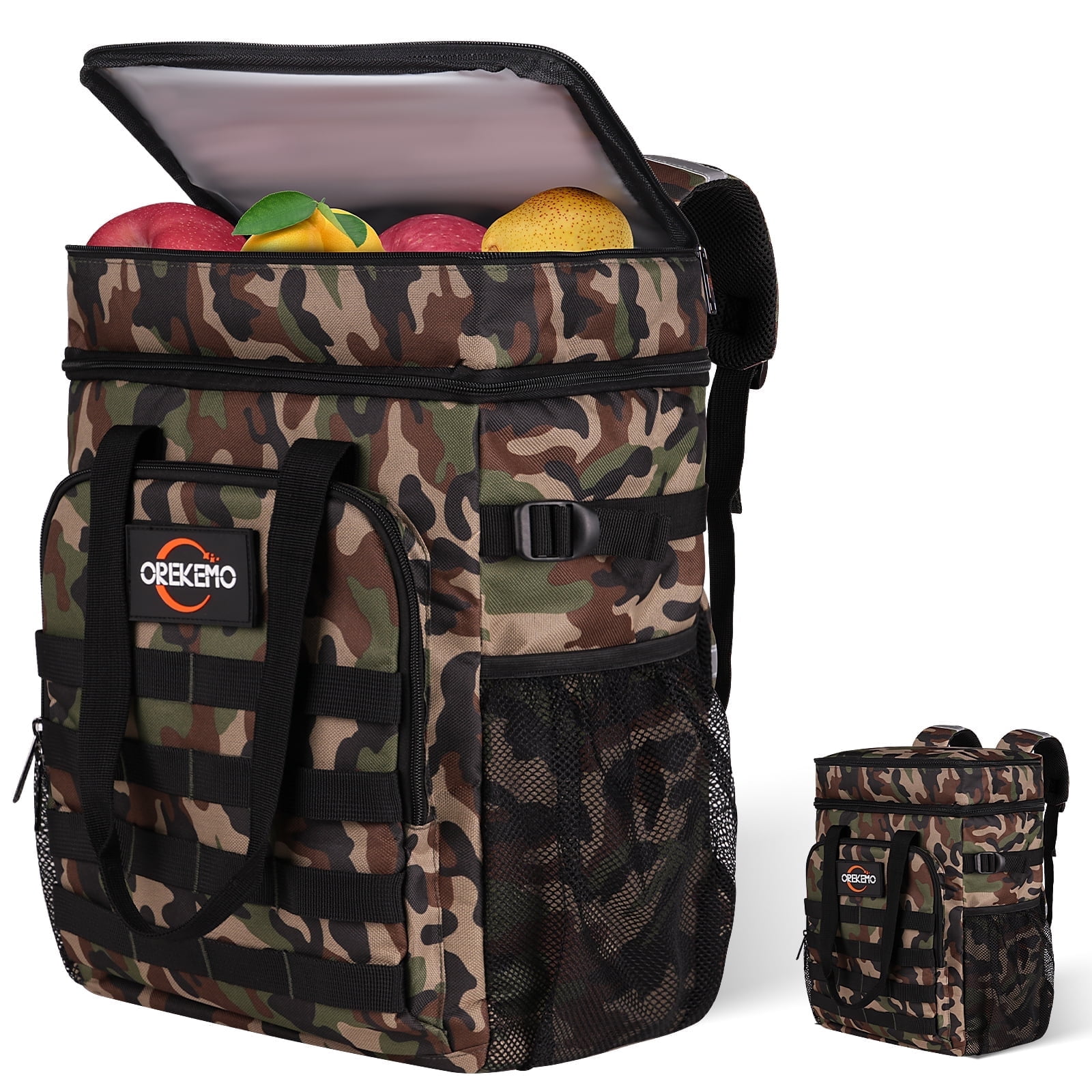 Insulated Cooler Backpack, 35 Can / 25L Large Camping 