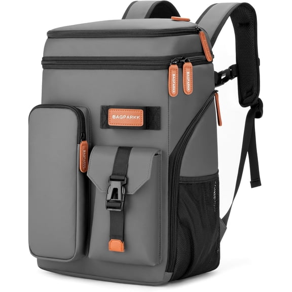 Insulated Cooler Backpack, 45-Can Capacity, Double Deck, Leakproof, Water Resistant, with Sternum Strap