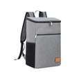 thumbnail image 1 of Insulated Cooler Backpack Work Lunch Backpack Adult Lunch Bag for Picnics Hiking Trips Grey Insulated Bag, 1 of 6