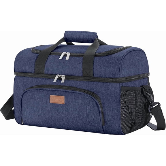 Insulated Cooler Bag 30 Liter 48-Can Capacity Blue