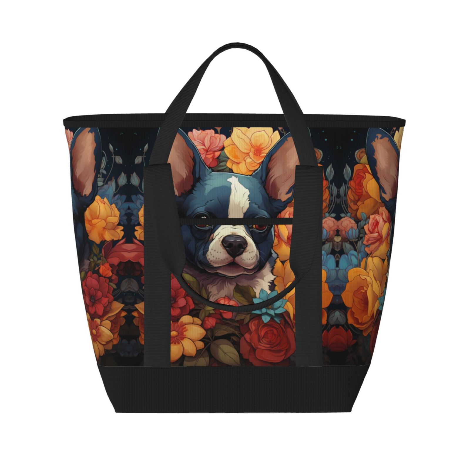 Large Tote Cooler Bag Feathered Friends