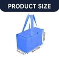 thumbnail image 1 of Insulated Cooler Bag & Food Warmer Tote, Zippered Thermal Bag for Grocery, Food, Outdoor, Picnic, Party & Daily Meal Use, 1 of 9