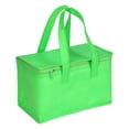 thumbnail image 1 of Insulated Cooler Bag Polyester With Heavy Duty PEVA Liner Leak Resistant Zipper Double Walled Closed Cell Insulation Foldable For Grocery Outdoor Use Keeps Drinks Cold Up To 24 Hours, 1 of 9